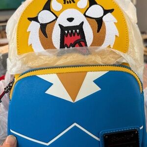 Loungefly Sanrio Aggretsuko Two-Face Backpack NWT